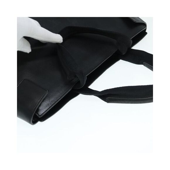 Pre Loved Prada Leather Tote Bag Classic Style Women Black Handbags - Picture 6 of 8